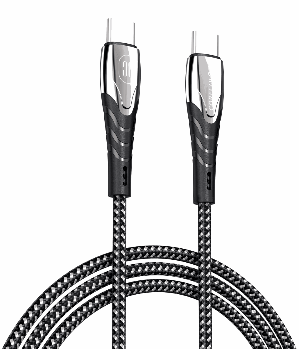 2m Type-C to Type-C Anti-bending Charging Cable - CORECOLOUR AUSTRALIA
