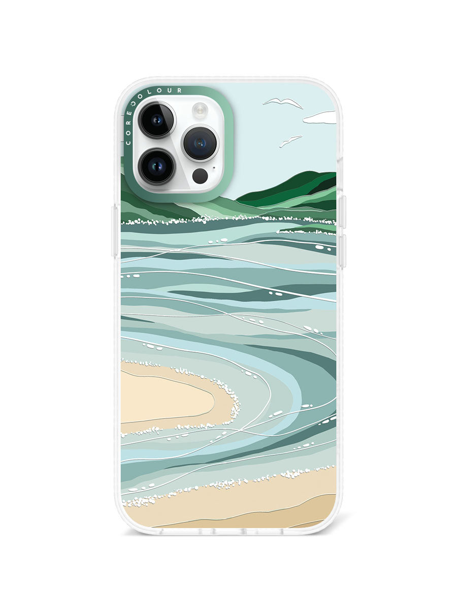 iPhone 12 Pro Max Whitehaven Beach Phone Case Magsafe Compatible - CORECOLOUR