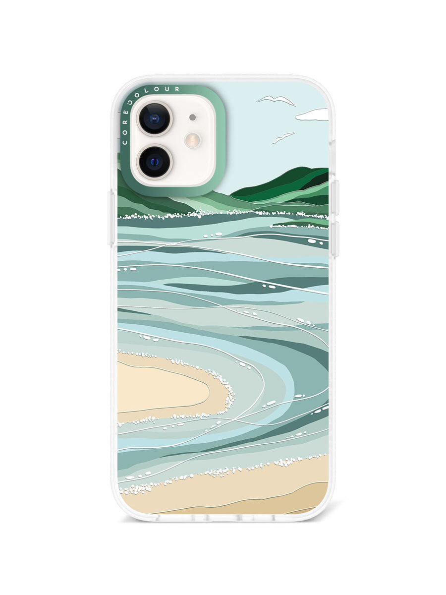 iPhone 12 Whitehaven Beach Phone Case Magsafe Compatible - CORECOLOUR