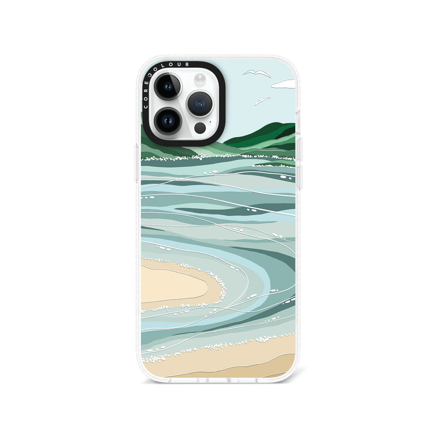 iPhone 13 Pro Max Whitehaven Beach Phone Case Magsafe Compatible - CORECOLOUR