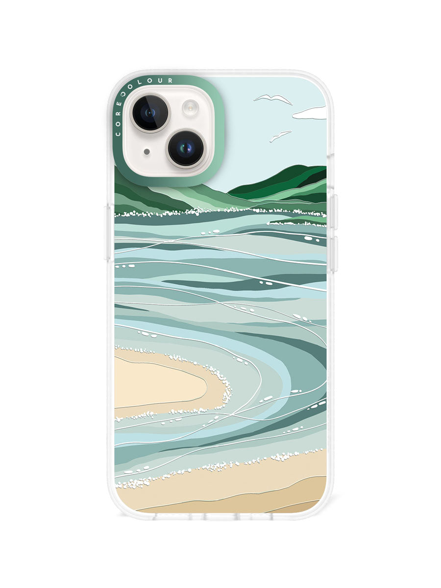 iPhone 13 Whitehaven Beach Phone Case Magsafe Compatible - CORECOLOUR