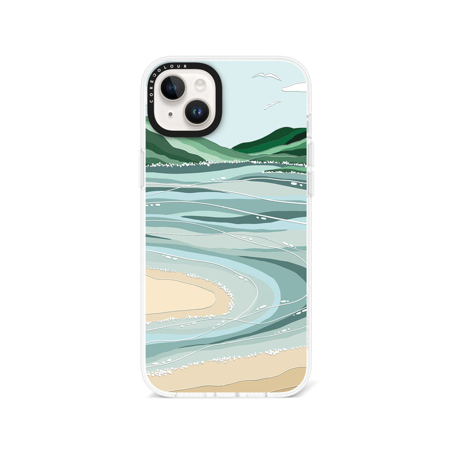 iPhone 14 Plus Whitehaven Beach Phone Case Magsafe Compatible - CORECOLOUR