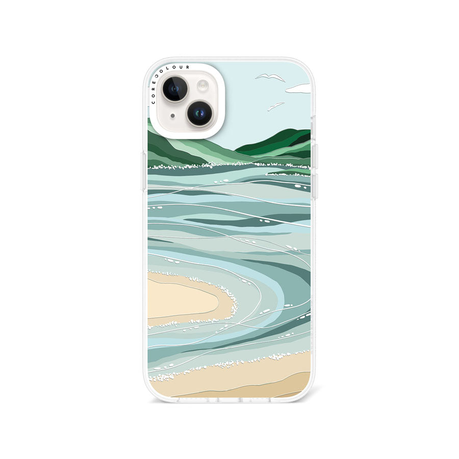 iPhone 14 Plus Whitehaven Beach Phone Case Magsafe Compatible - CORECOLOUR
