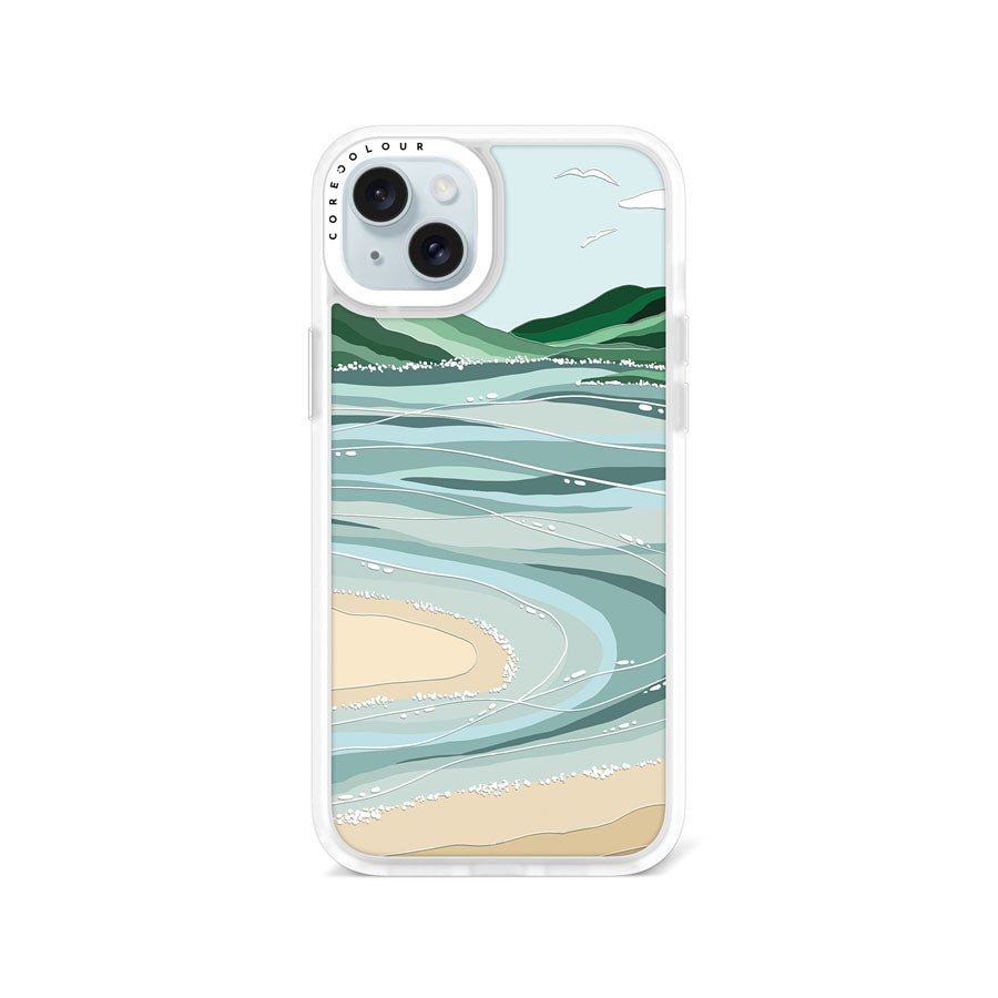 iPhone 15 Plus Whitehaven Beach Phone Case Magsafe Compatible - CORECOLOUR
