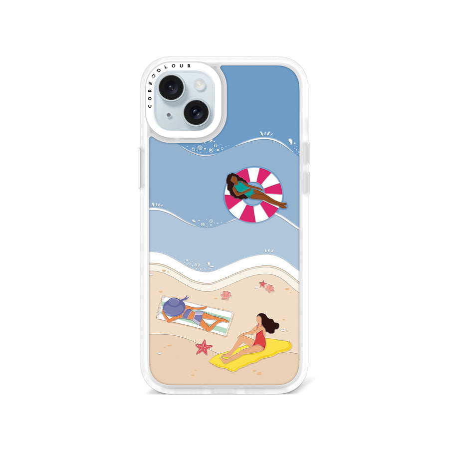 iPhone 15 Plus Azure Splash Phone Case Magsafe Compatible - CORECOLOUR