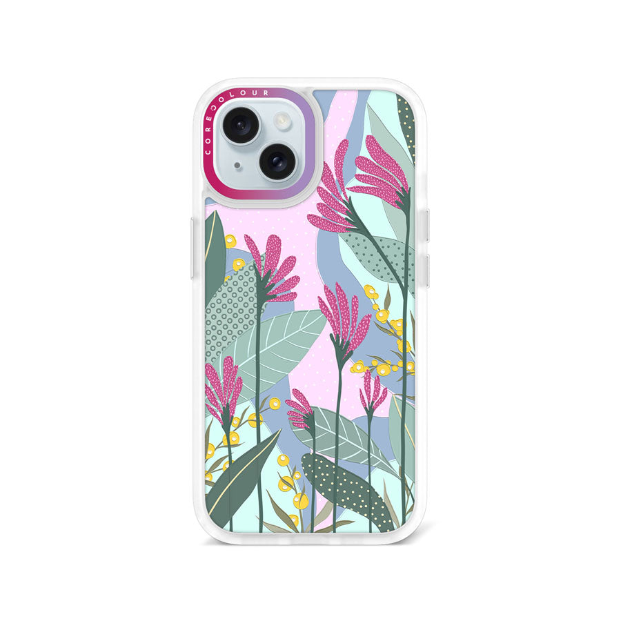 iPhone 15 Kangaroo Paws Phone Case Magsafe Compatible - CORECOLOUR