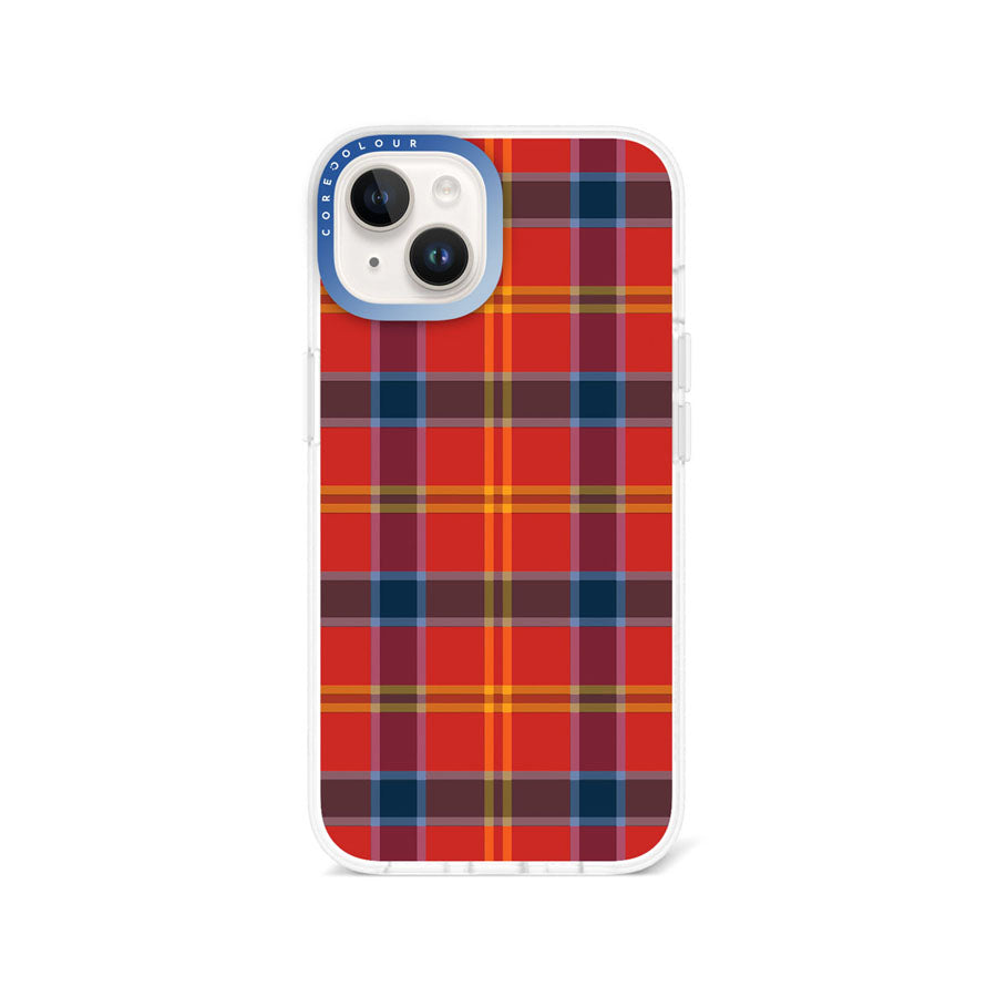 iPhone 14 Classic Plaid Phone Case Magsafe Compatible - CORECOLOUR