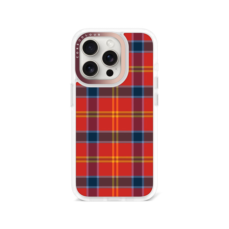 iPhone 15 Pro Classic Plaid Phone Case Magsafe Compatible - CORECOLOUR