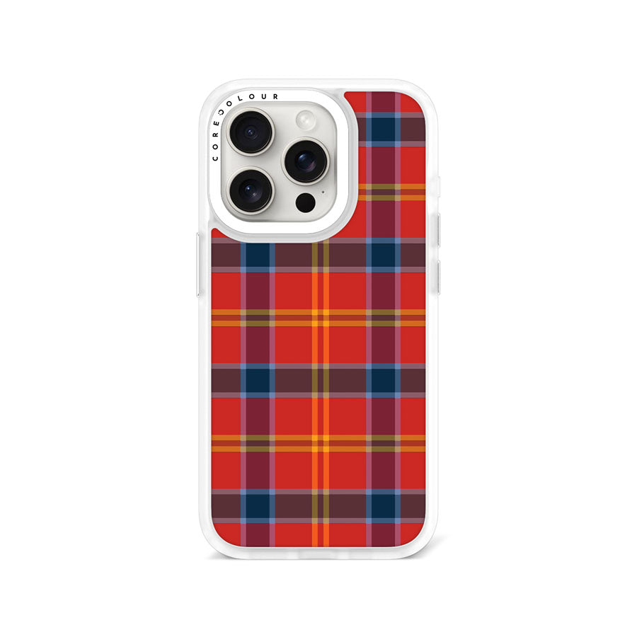 iPhone 15 Pro Classic Plaid Phone Case Magsafe Compatible - CORECOLOUR