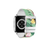Apple Watch Strap Crimson Bottlebrush – PU Leather – 42mm – 45mm - CORECOLOUR