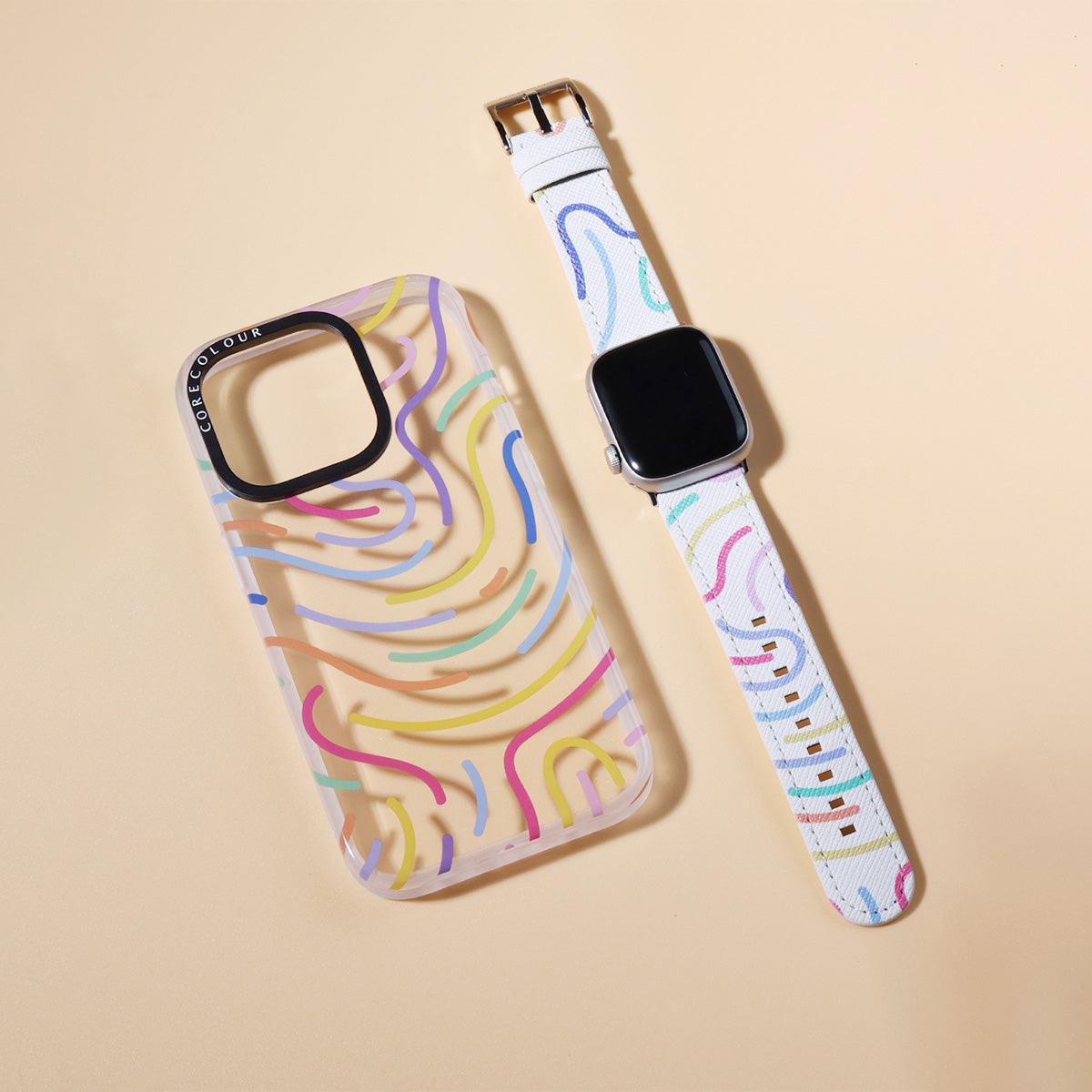 Apple Watch Strap Gummy Land – PU Leather – 38mm – 41mm - CORECOLOUR