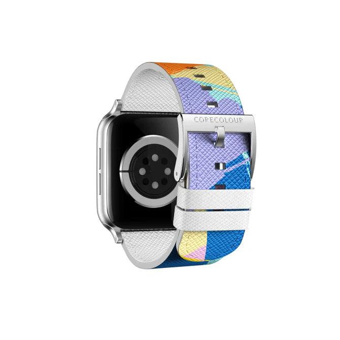 Apple Watch Strap Paint Party – PU Leather – 42mm – 45mm - CORECOLOUR