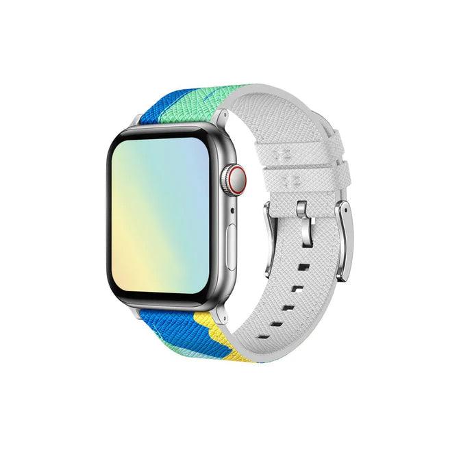 Apple Watch Strap Paint Party – PU Leather – 42mm – 45mm - CORECOLOUR