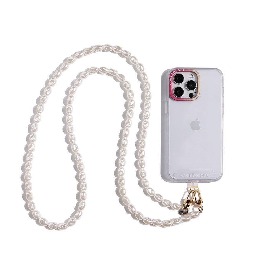 Classic Pearl Crossbody Phone Strap - CORECOLOUR