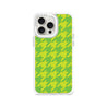 iPhone 15 Pro Max Green Houndstooth Phone Case Magsafe Compatible - CORECOLOUR