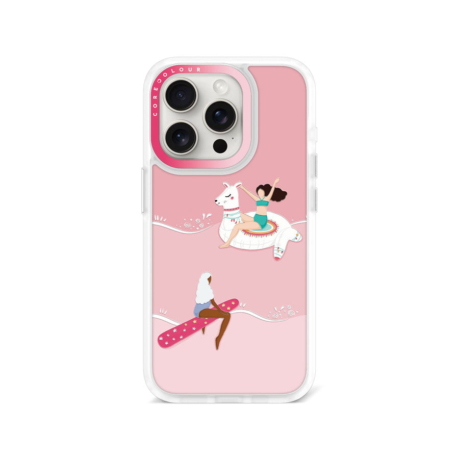 iPhone 15 Pro Pinky Summer Days Phone Case Magsafe Compatible - CORECOLOUR