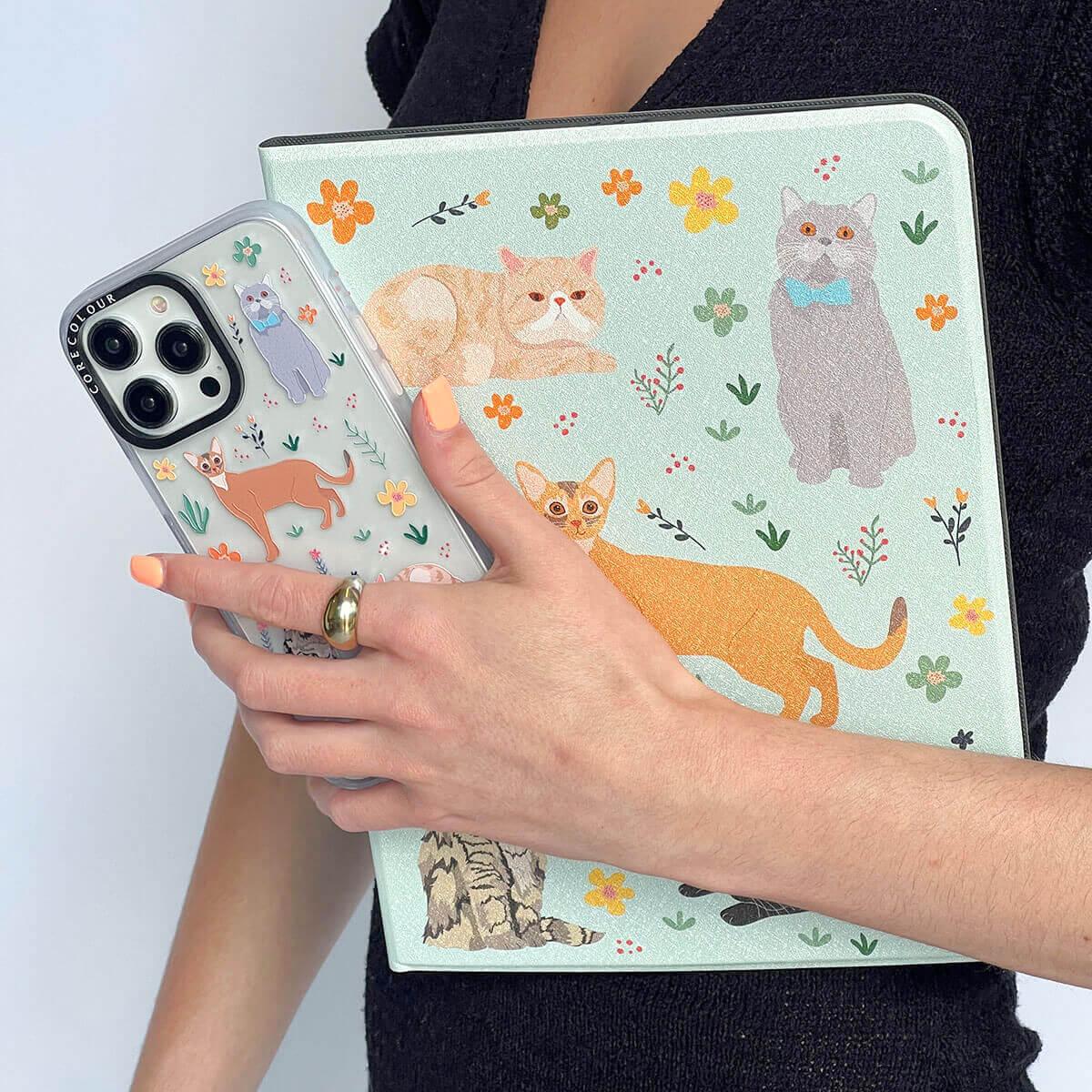 iPad Case A Purr-fect Day – iPad 10.2” (7th 2019/8th 2020/9th Gen 2021) / iPad Pro 10.5” (2017) / iPad Air 10.5” (3rd Gen 2019) - CORECOLOUR