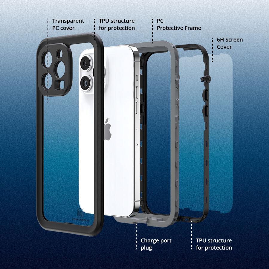 iPhone 11 IP68 Certified Waterproof Case - CORECOLOUR