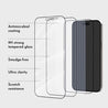 iPhone 12-14 Series Full Coverage Tempered Glass Screen Protector with Phone Stand Installation Tool - CORECOLOUR