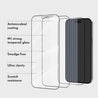 iPhone 12 Full Coverage Tempered Glass Screen Protector with Phone Stand Installation Tool - CORECOLOUR