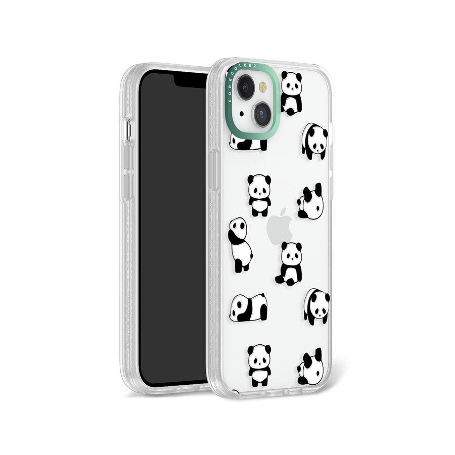 iPhone 12 Moving Panda Phone Case 