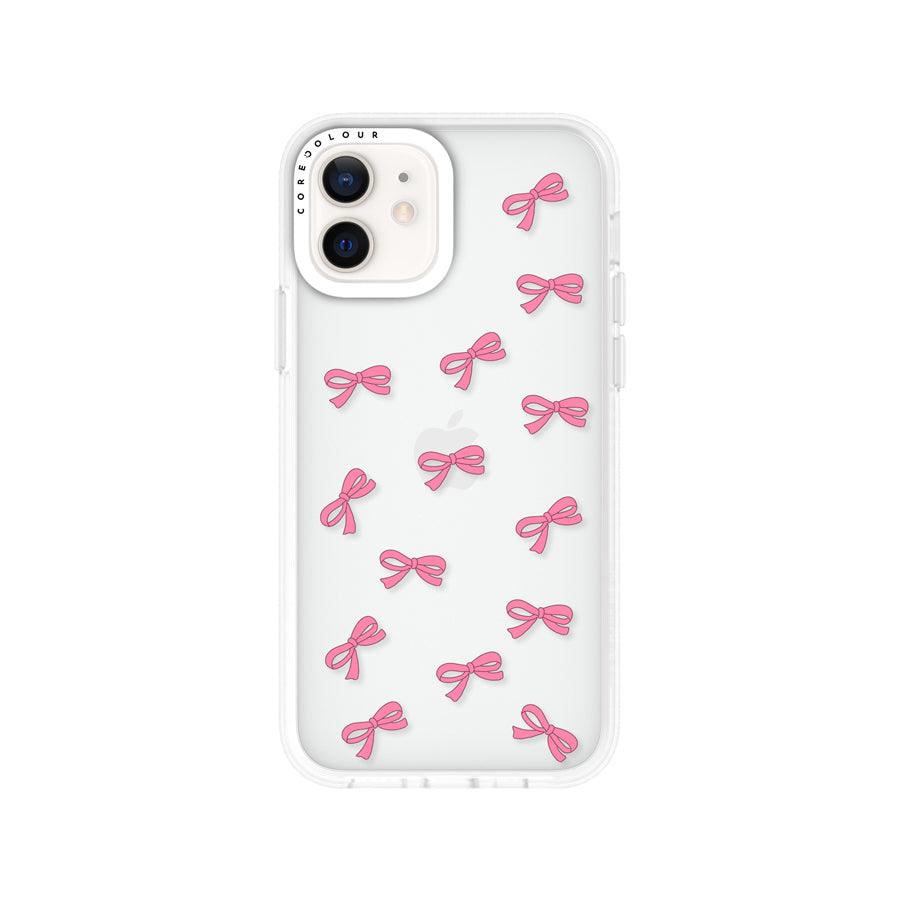 iPhone 12 Pink Ribbon Mini Phone Case 