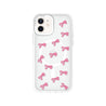 iPhone 12 Pink Ribbon Mini Phone Case MagSafe Compatible 