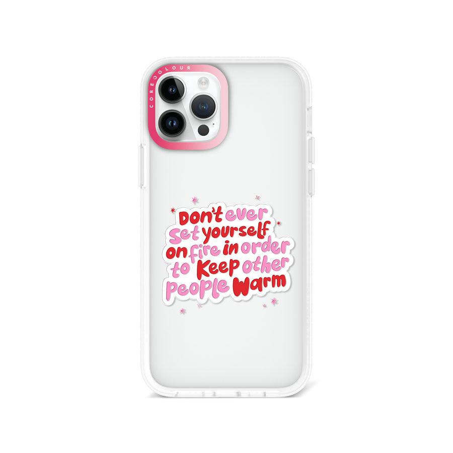 iPhone 12 Pro Don't Ever Set Phone Case 