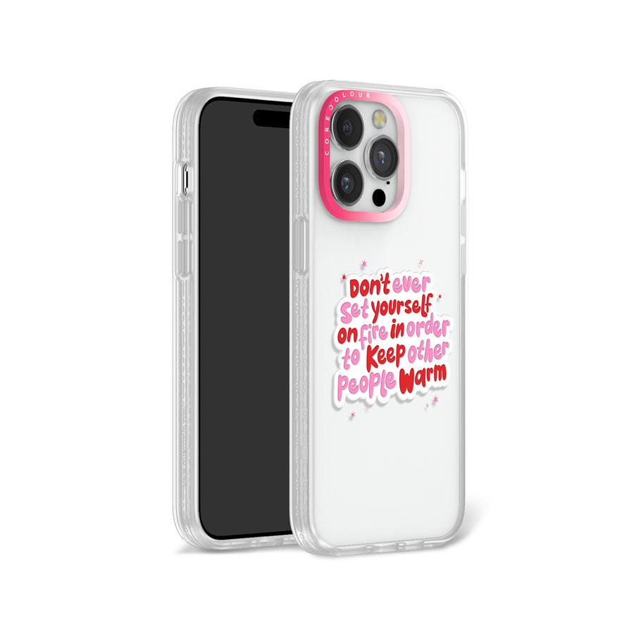 iPhone 12 Pro Don't Ever Set Phone Case 