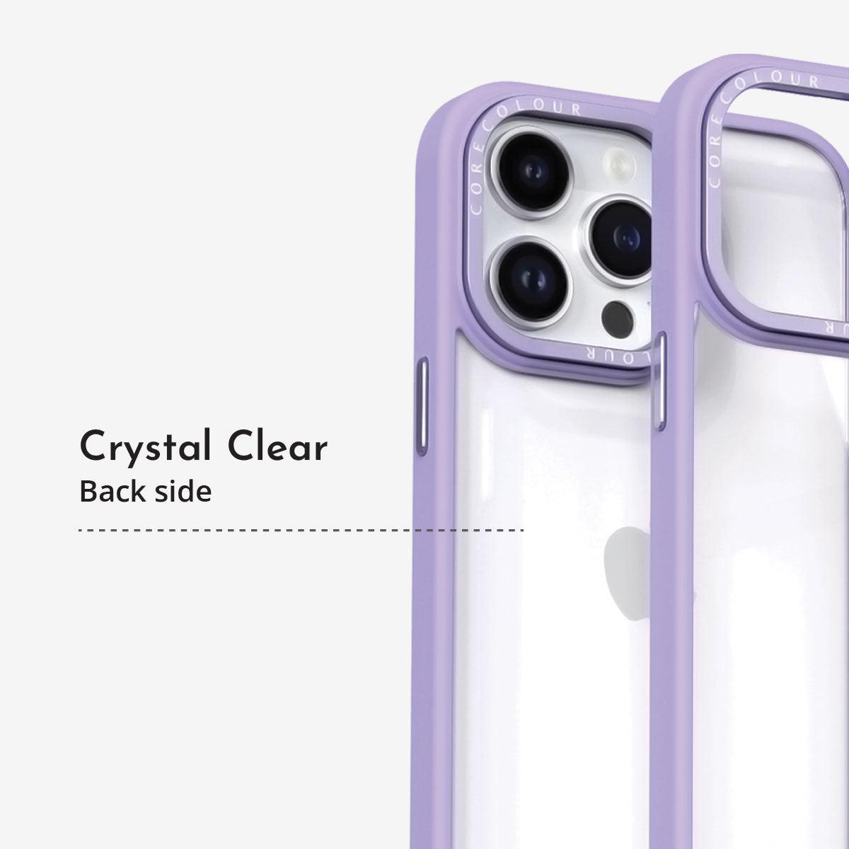 iPhone 12 Pro Jet Black Clear Phone Case - CORECOLOUR