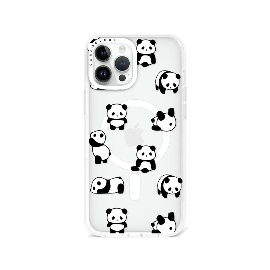 iPhone 12 Pro Max Moving Panda Phone Case MagSafe Compatible 