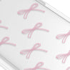 iPhone 12 Pro Max Pink Ribbon Minimal Line Phone Case MagSafe Compatible 