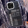 iPhone 12 Pro Max Warning Aquarius Phone Case MagSafe Compatible 