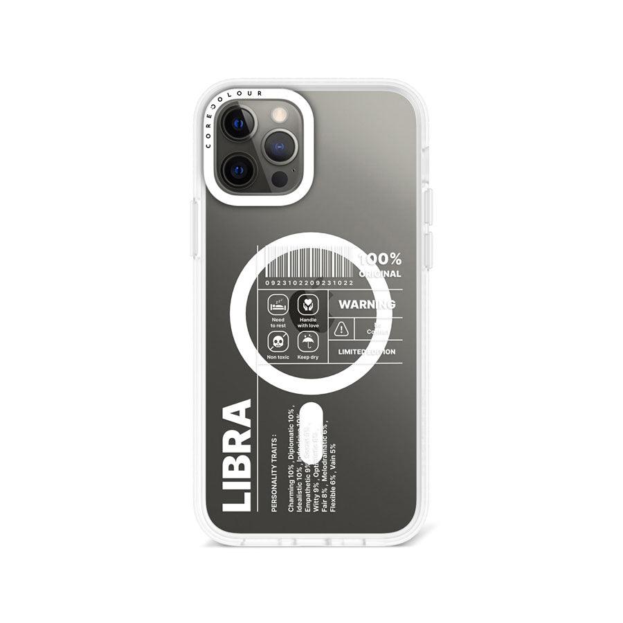iPhone 12 Pro Max Warning Libra Phone Case MagSafe Compatible 