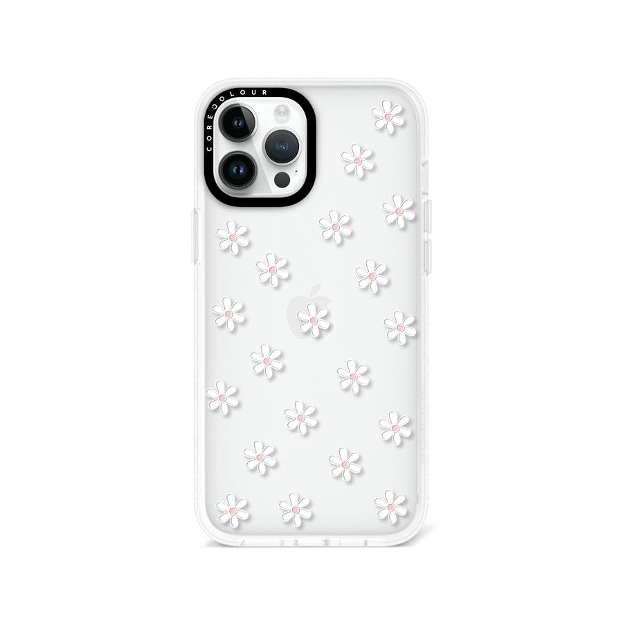 iPhone 12 Pro Max White Flower Mini Phone Case - CORECOLOUR AU