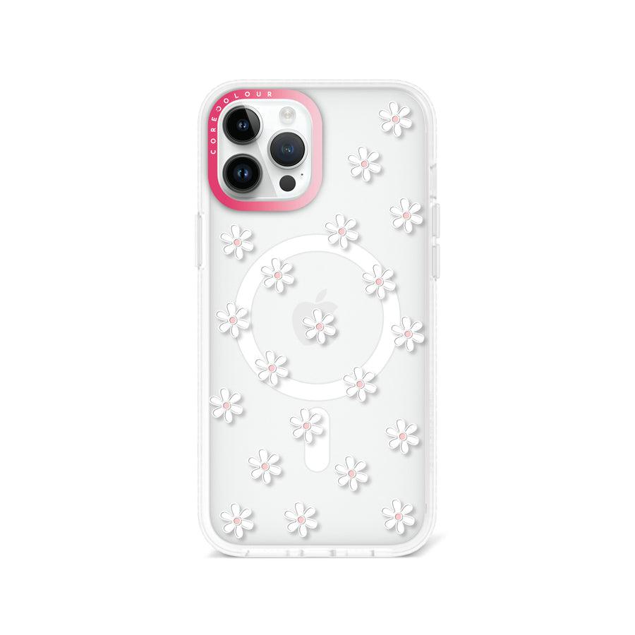 iPhone 12 Pro Max White Flower Mini Phone Case MagSafe Compatible - CORECOLOUR AU