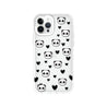 iPhone 12 Pro Panda Heart Phone Case 