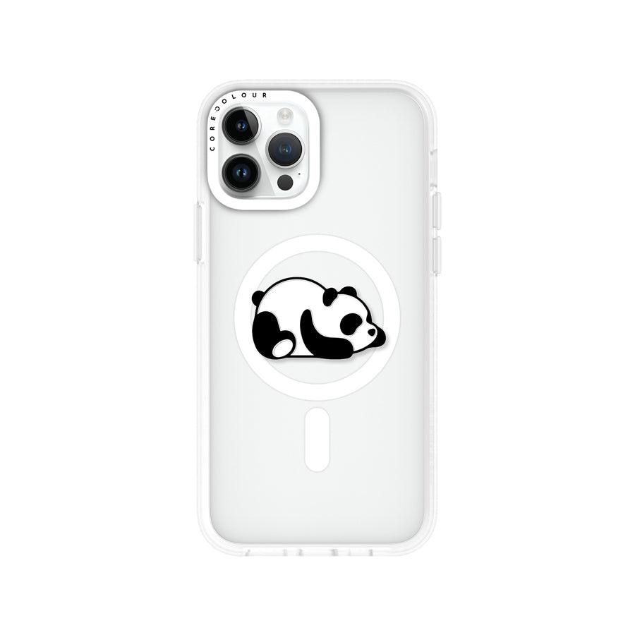 iPhone 12 Pro Sketching Panda Phone Case MagSafe Compatible 