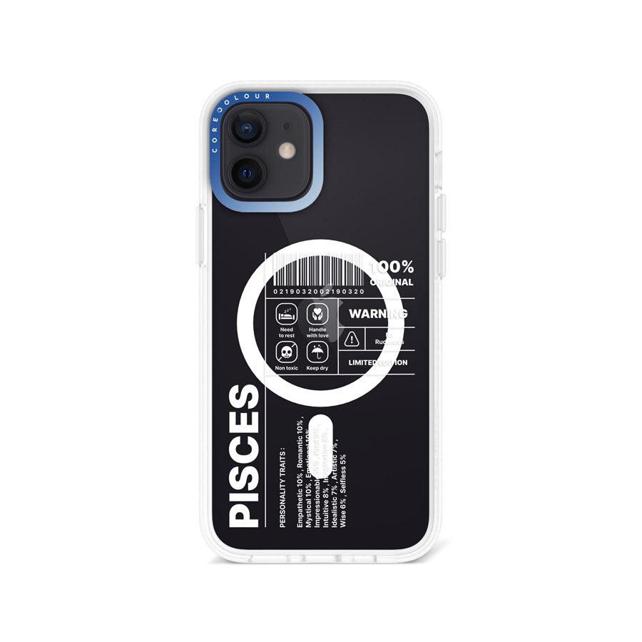 iPhone 12 Warning Pisces Phone Case MagSafe Compatible 