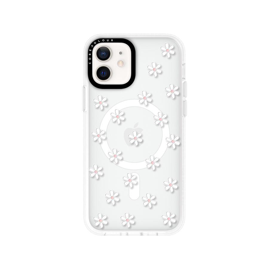 iPhone 12 White Flower Mini Phone Case MagSafe Compatible - CORECOLOUR AU