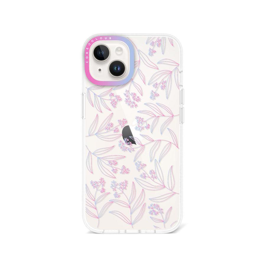 iPhone 13 Mauve Leaf Phone Case 