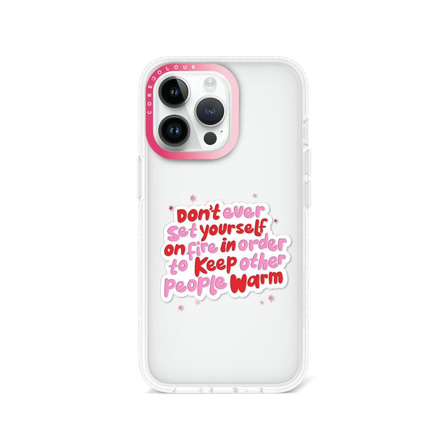 iPhone 13 Pro Don't Ever Set Phone Case 