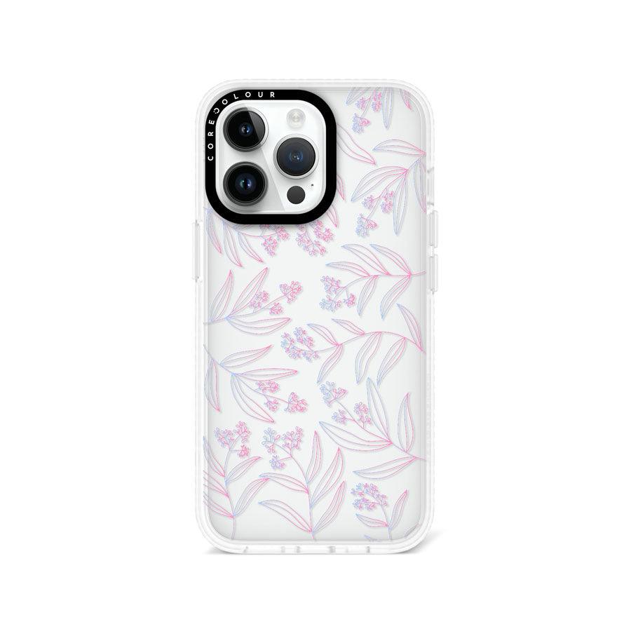 iPhone 13 Pro Mauve Leaf Phone Case 