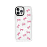 iPhone 13 Pro Max Pink Ribbon Mini Phone Case MagSafe Compatible 