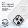 iPhone 13 Pro Max White Flower Mini Phone Case MagSafe Compatible - CORECOLOUR AU