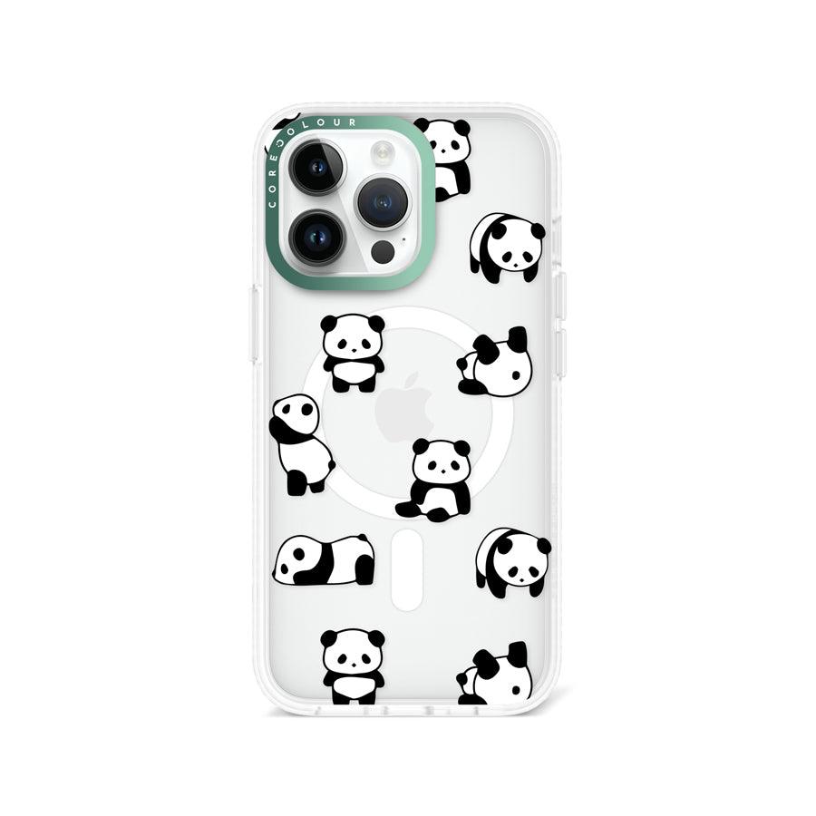 iPhone 13 Pro Moving Panda Phone Case MagSafe Compatible 