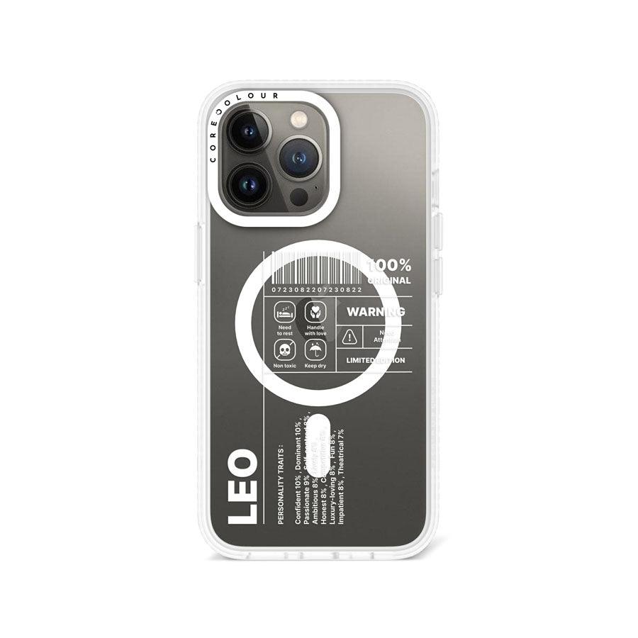 iPhone 13 Pro Warning Leo Phone Case MagSafe Compatible 