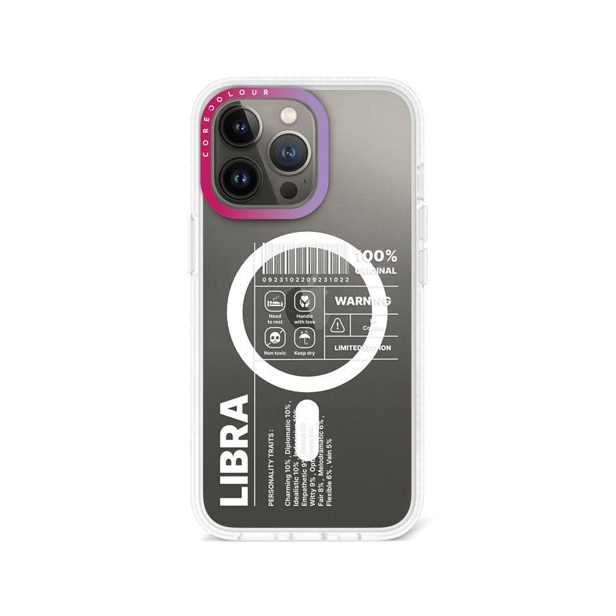iPhone 13 Pro Warning Libra Phone Case MagSafe Compatible 