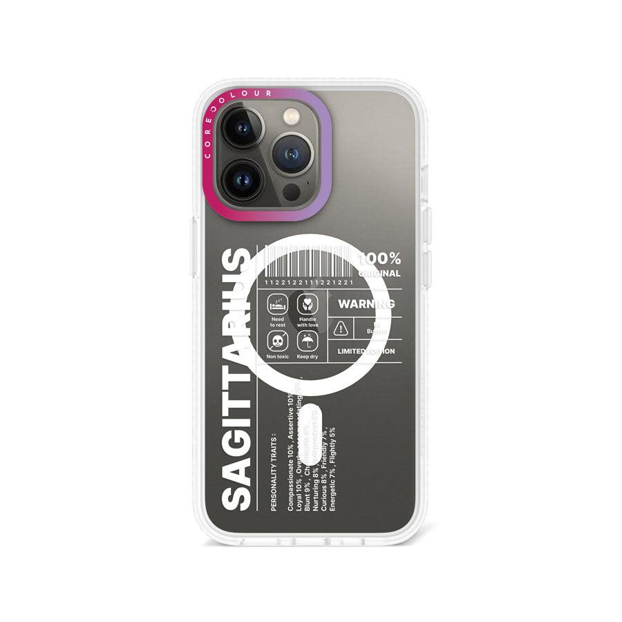 iPhone 13 Pro Warning Sagittarius Phone Case MagSafe Compatible 
