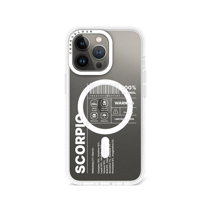 iPhone 13 Pro Warning Scorpio Phone Case MagSafe Compatible 